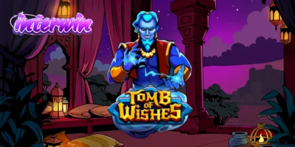 Antarmuka permainan slot Tomb of Wishes pada layar ponsel pintar