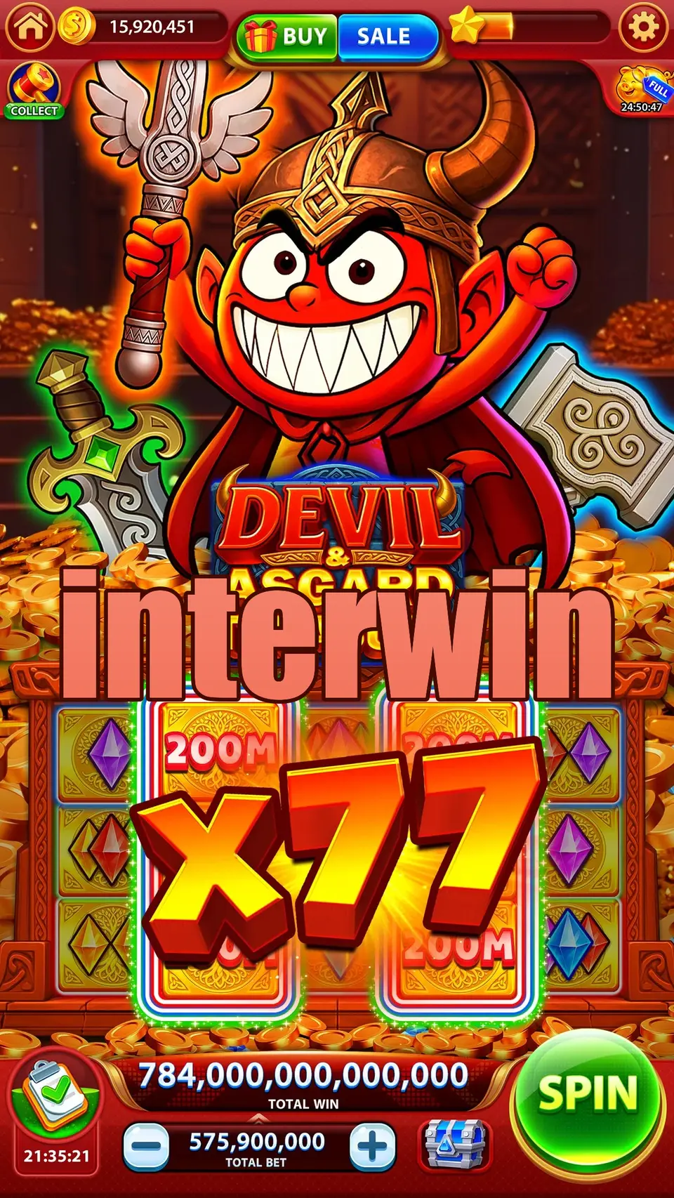 interwin Tangkapan Layar Resmi APK